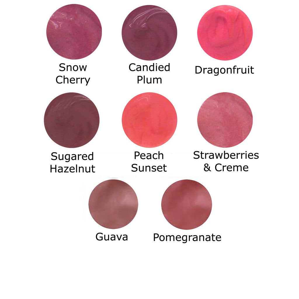 Lauren Brooke Cosmetiques Natural Color Fusion Lip Glaze, Lip Color (Pomegranate) Beauty & Personal Care Lauren Brooke Cosmetiques