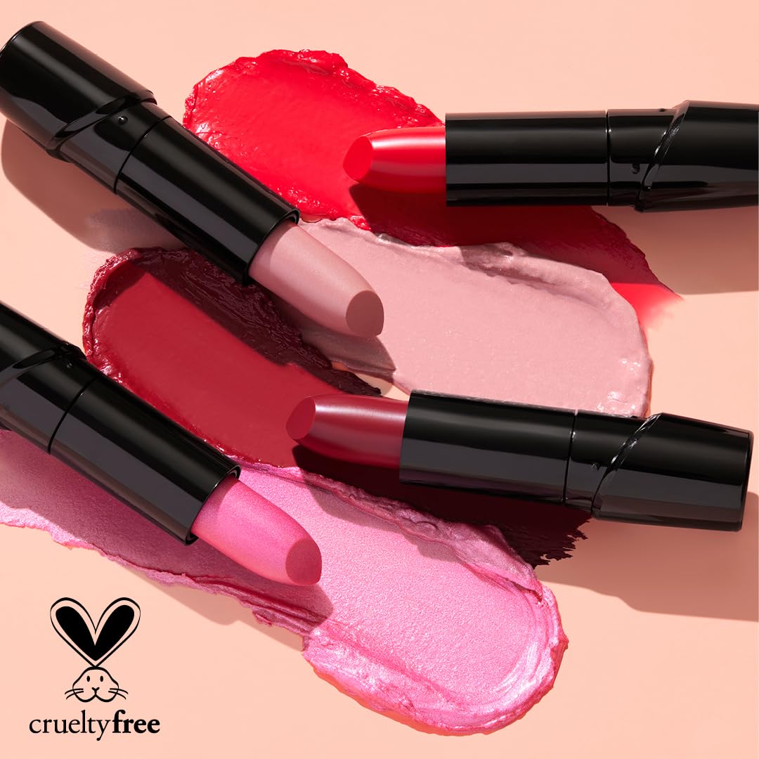 wet n wild Silk Finish Lipstick, Hydrating Rich Buildable Lip Color, Formulated with Vitamins A,E, & Macadamia for Ultimate Hydration, Cruelty-Free & Beauty & Personal Care wet n wild