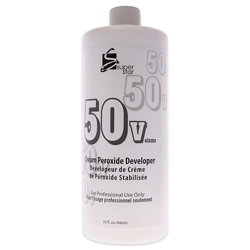 Super Star 50 Volume Cream Peroxide Developer by Marianna for Unisex - 32 oz Cream Beauty & Personal Care Superstar