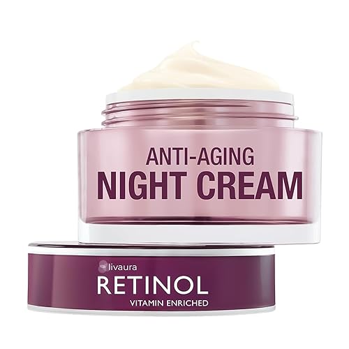 LIVAURA Retinol Night Cream - The Original Anti-Aging Retinol For Younger Looking Skin - Luxurious Restorative Moisturizer Works While You Sleep Beauty & Personal Care Retinol