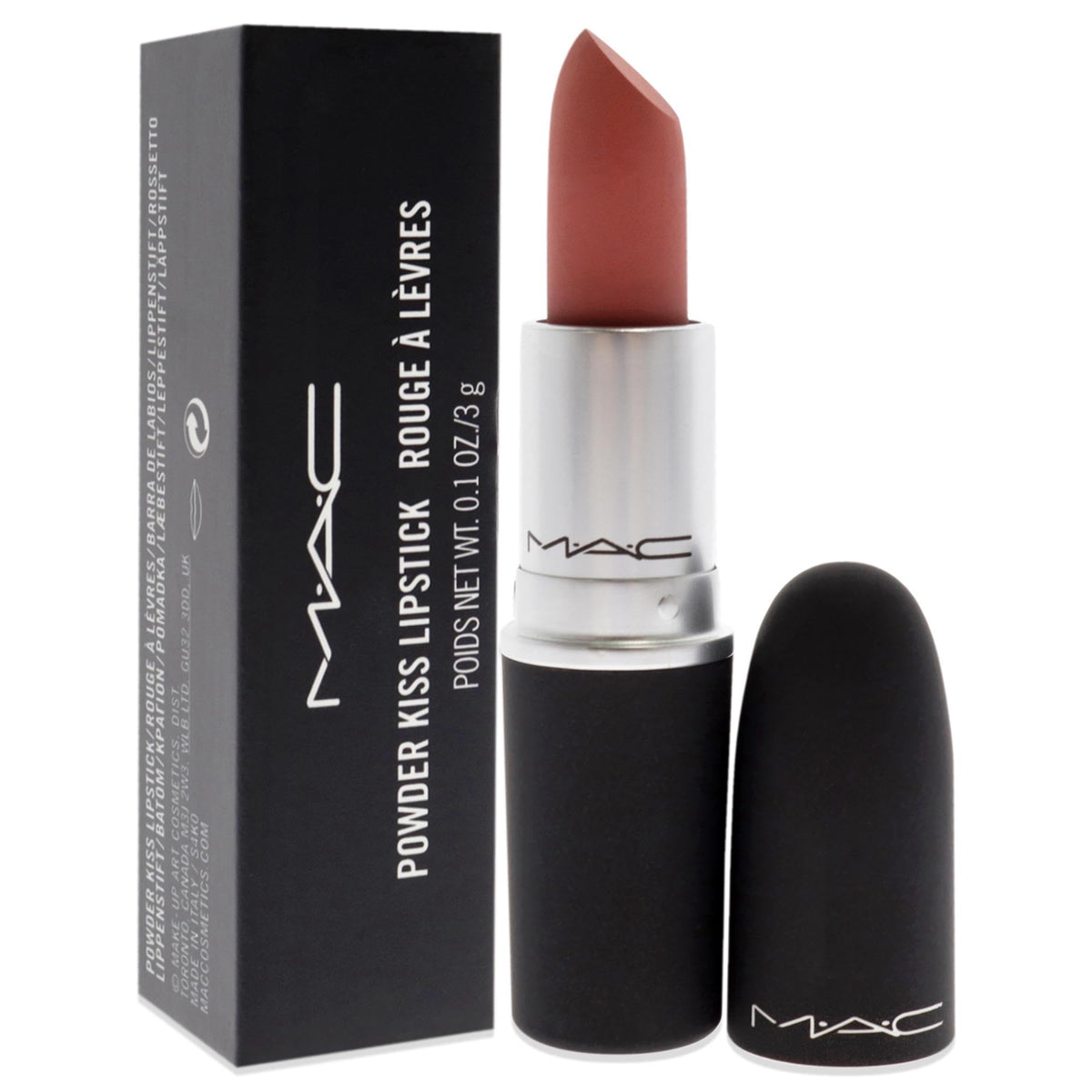MAC Powder Kiss Lipstick - 314 Mull It Over Lipstick Women 0.1 oz Beauty & Personal Care MAC