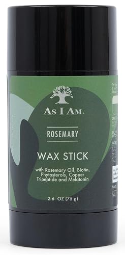 As I Am Rosemary Hair Wax Stick - 2.6 Oz - with Biotin & Saw Palmetto Beauty & Personal Care As I Am