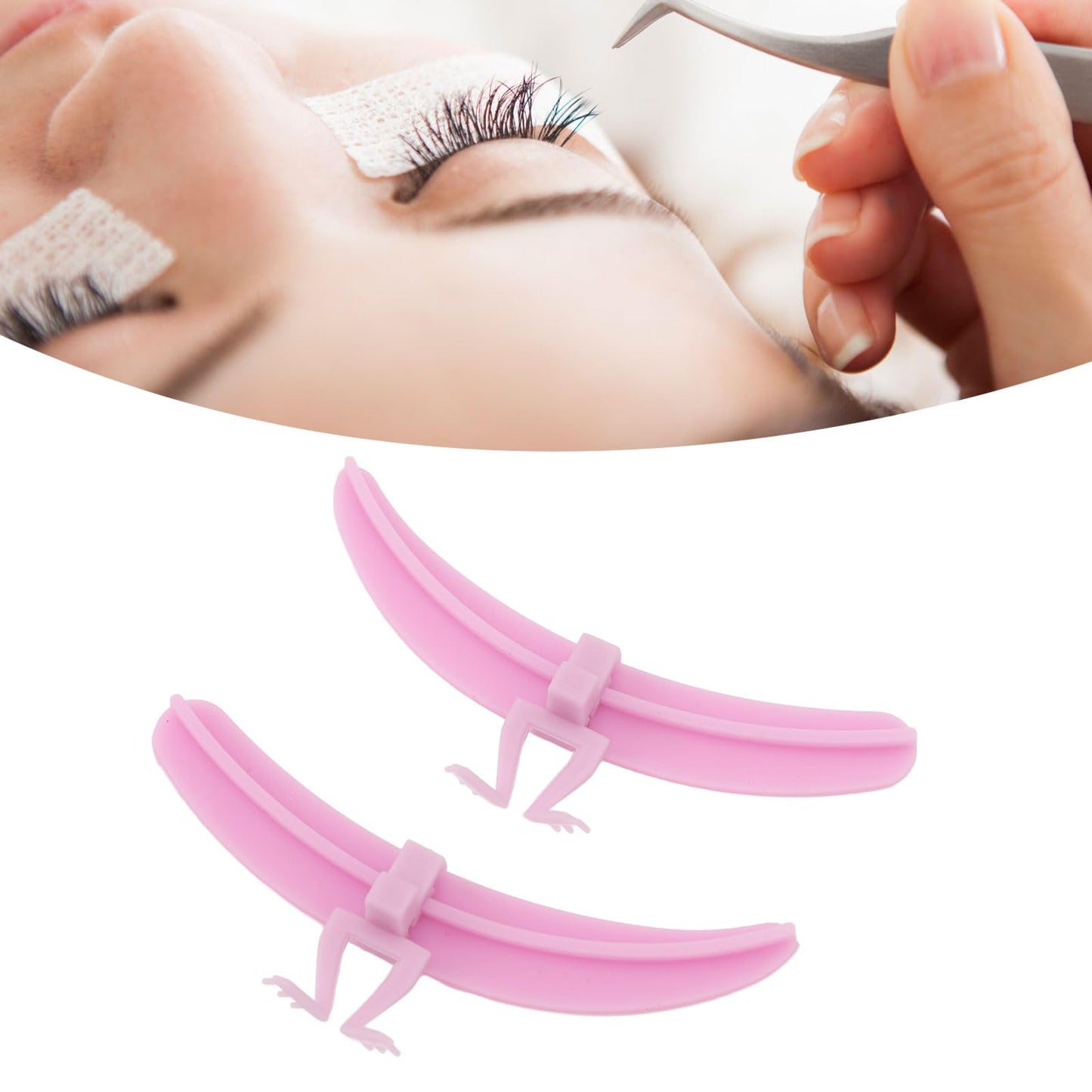 Brrnoo Eyelash Separator Tool, Silicone Base, Washable, Reusable, Smoother Lash Separator Tool for Beauty Salon, Lash Artist Beauty and Personal Care Brrnoo