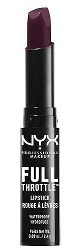 NYX Nyx cosmetics full throttle lipstick night crawler Beauty & Personal Care NYX PROFESSIONAL MAKEUP