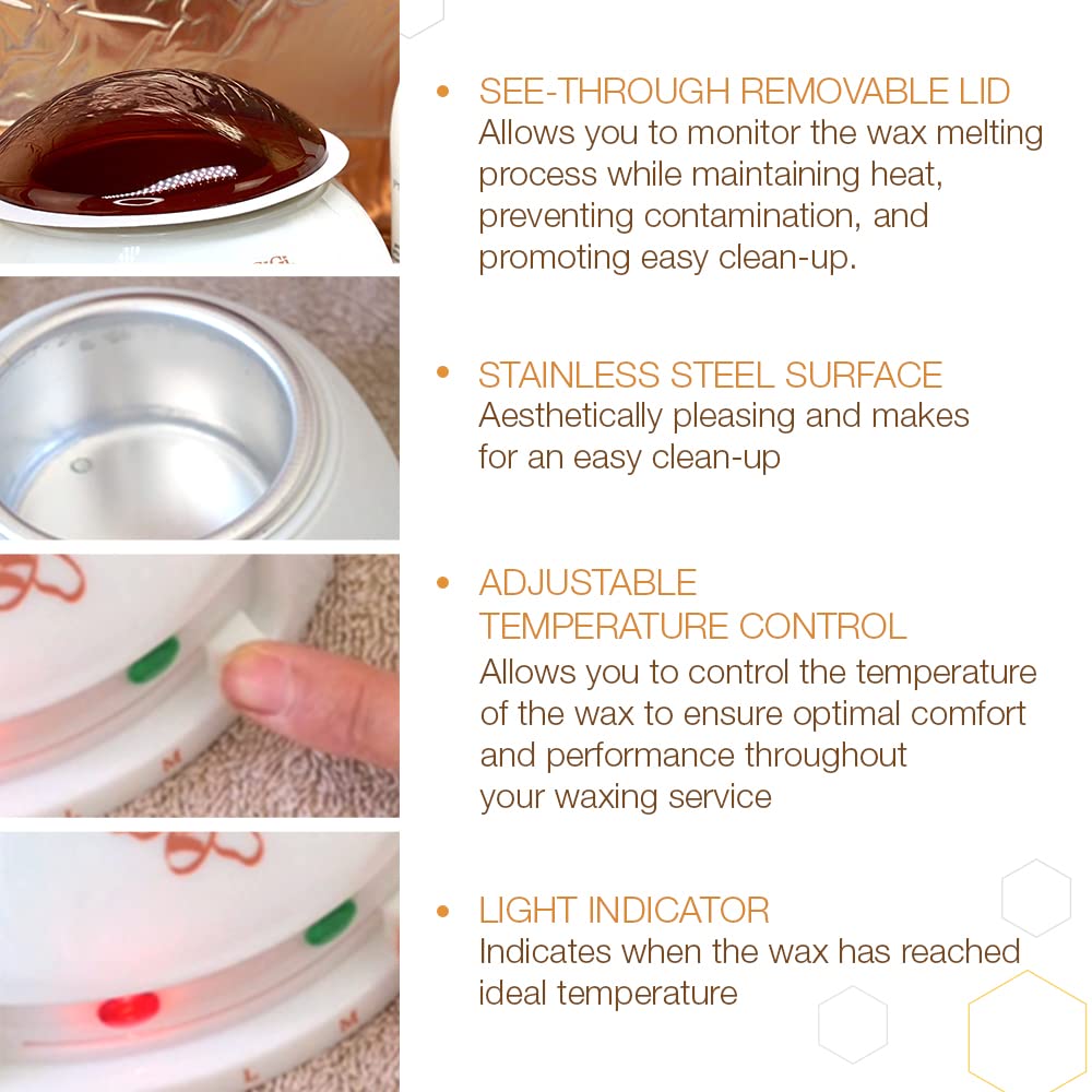 GiGi Honee Wax Warmer 1 ea (Pack of 2) Beauty and Personal Care GIGI