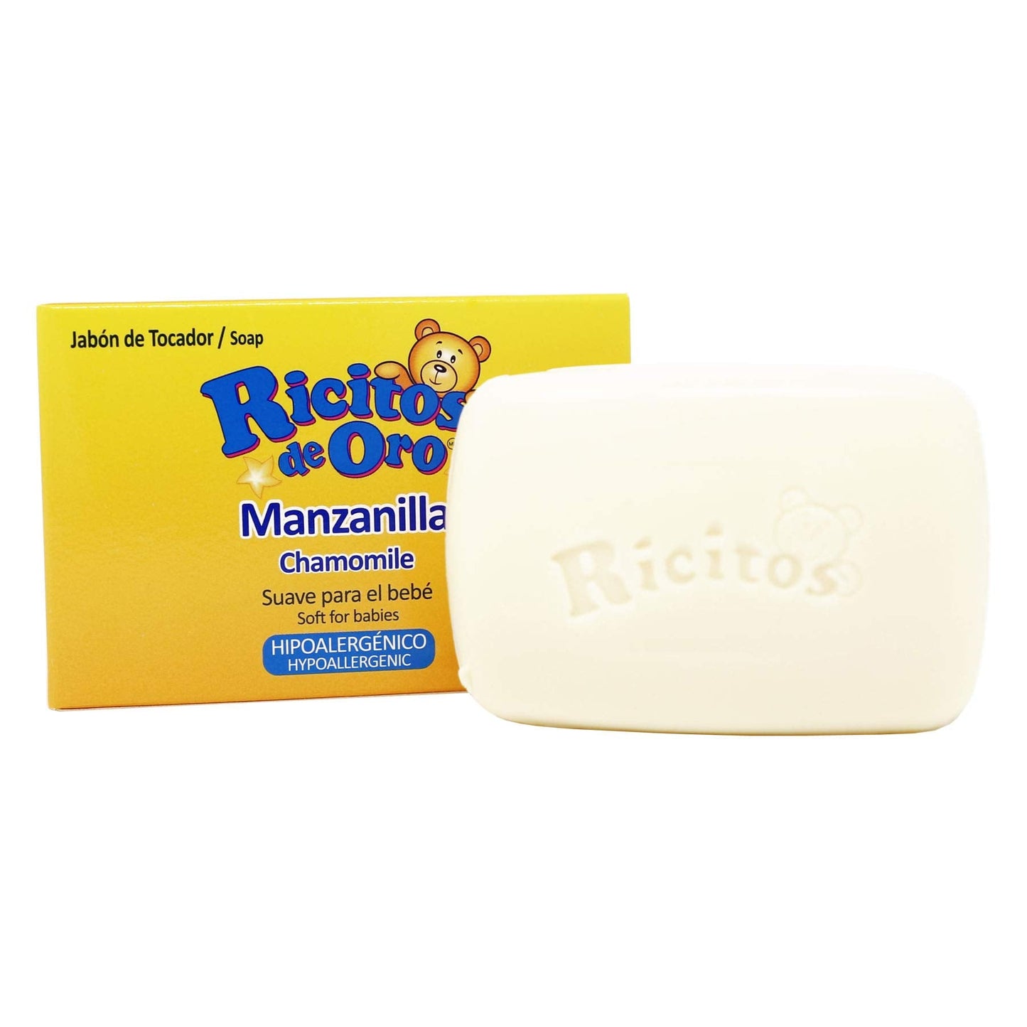 Ricitos de Oro Grisi Hypoallergenic for Babies Bar Soap 3.5 oz (Pack of 3) Beauty & Personal Care Ricitos de Oro