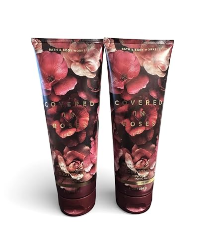 Bath & Body Works Covered in Roses Ultimate Hydration Body Cream 8 Ounces Pack of 2 Beauty & Personal Care Bath & Body Works