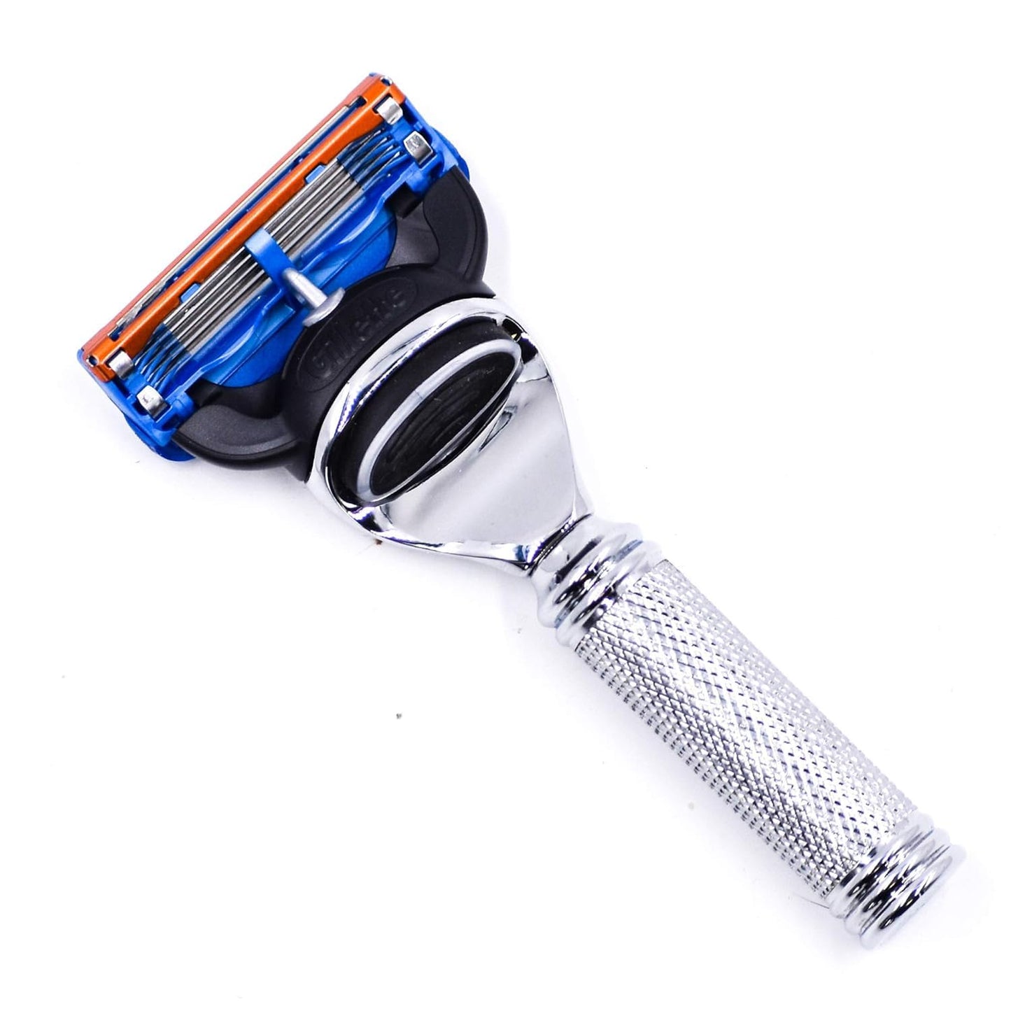 Parker Travel Fusion Safety Razor - Compact 2.75? Fusion-Style Razor with Luxurious Saddle-Leather Sheath & 1 Gillette Fusion Blade, Pocket-Friendly Beauty and Personal Care Parker Safety Razor