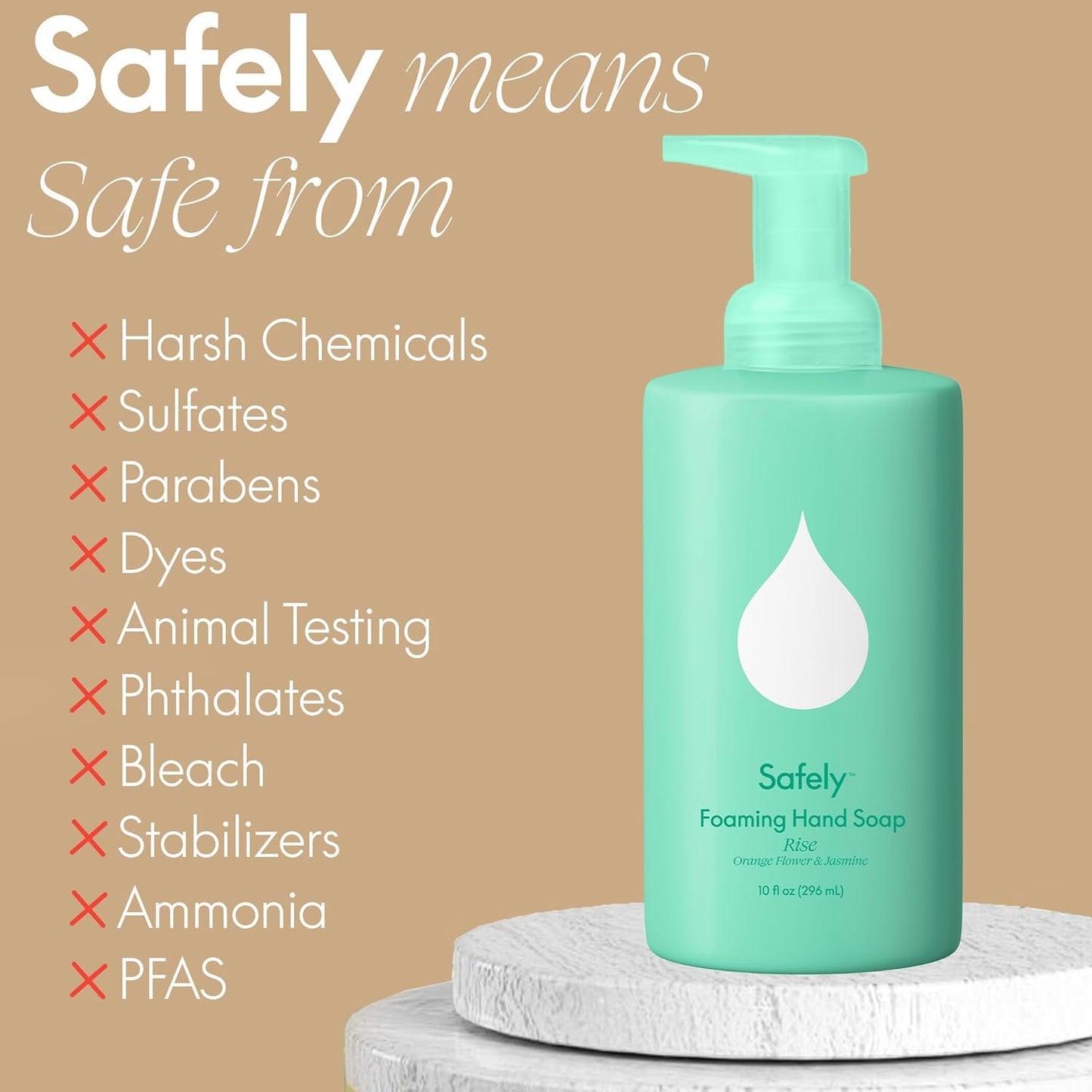 Safely, Rise Hand Soap, 12 Ounce Beauty & Personal Care Safely