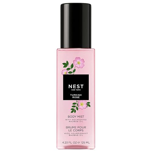 NEST New York Turkish Rose Body Mist - 125 mL - Vegan & Cruelty Free Beauty & Personal Care NEST New York