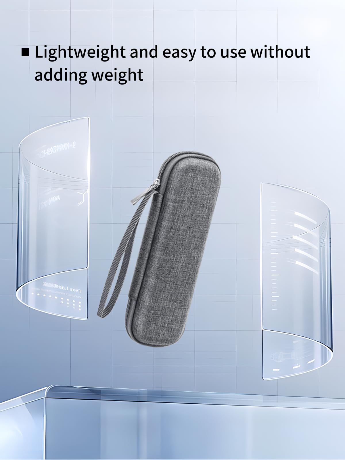 Storage Bag for Laifen T1 Pro Shaver Storage Bag?360 Protective Bag Carrying Case with Water-Resistant?Grey. Beauty and Personal Care WUNIAK