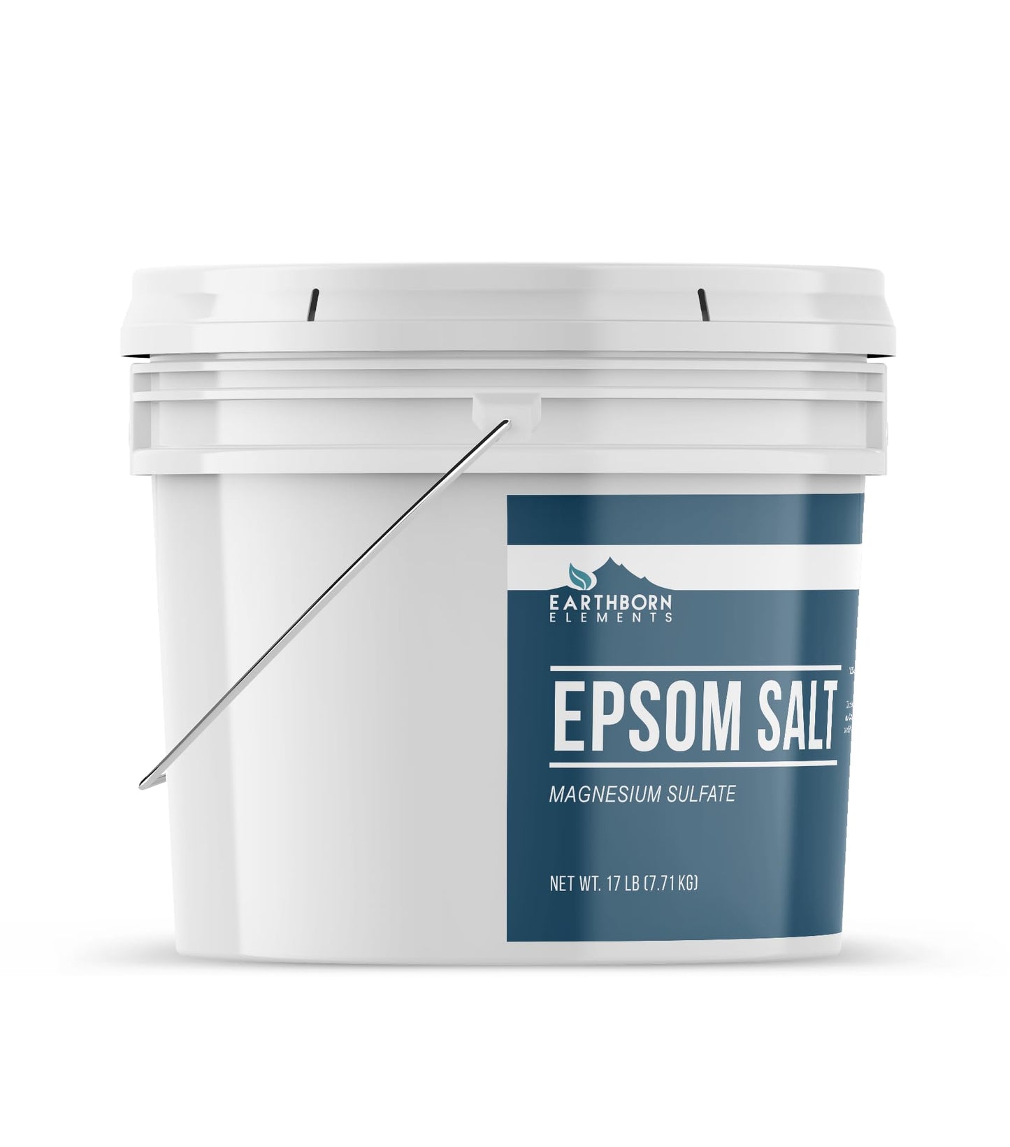 Earthborn Elements Epsom Salt 2 Gallon Bucket, Magnesium Sulfate, Soaking Solution Beauty and Personal Care Earthborn Elements