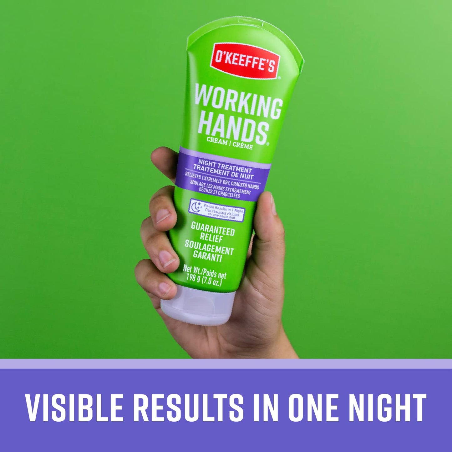 O'Keeffe's Working Hands Night Treatment Hand Cream and Healthy Feet Night Treatment Foot Cream, 7 Ounce Tube Beauty & Personal Care O'Keeffe's