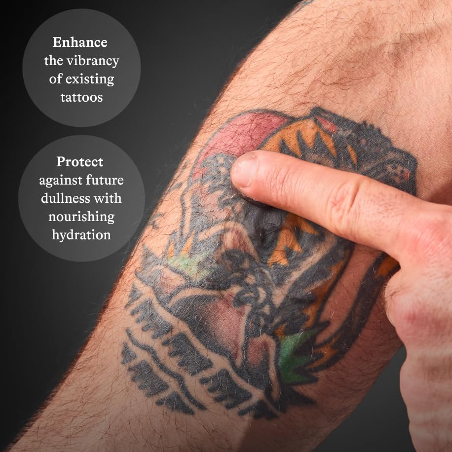 Harry's Tattoo Frost - Tattoo Aftercare Gel for Hydration and Vibrancy - Fragrance-Free, Petroleum-Free, and Non-Greasy - Contains Pro-Vitamin B5 Beauty and Personal Care Harry's