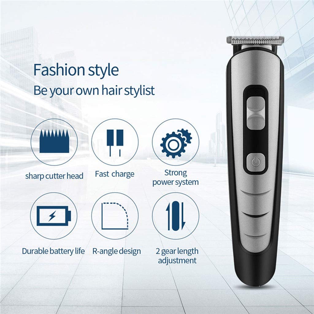 ZUIAI Professional Rechargeable Hair Clipper with 4 Heads Hair Trimmer Men Barber Hair Cutting Machine Hair Shaver Tool Hair Trimmer Beauty and Personal Care ZUIAI