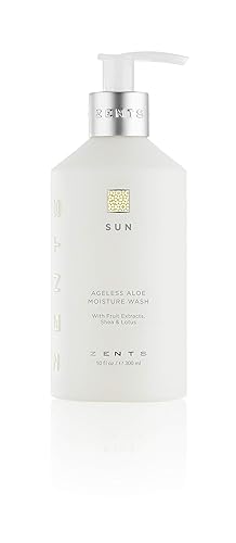 Zents Hand & Body Wash (Sun Fragrance) | Hydrating Anti-Aging Cleanser with Organic Shea Butter & Aloe for Dry Skin | Gentle & Nourishing | 10 fl oz Beauty & Personal Care Zents