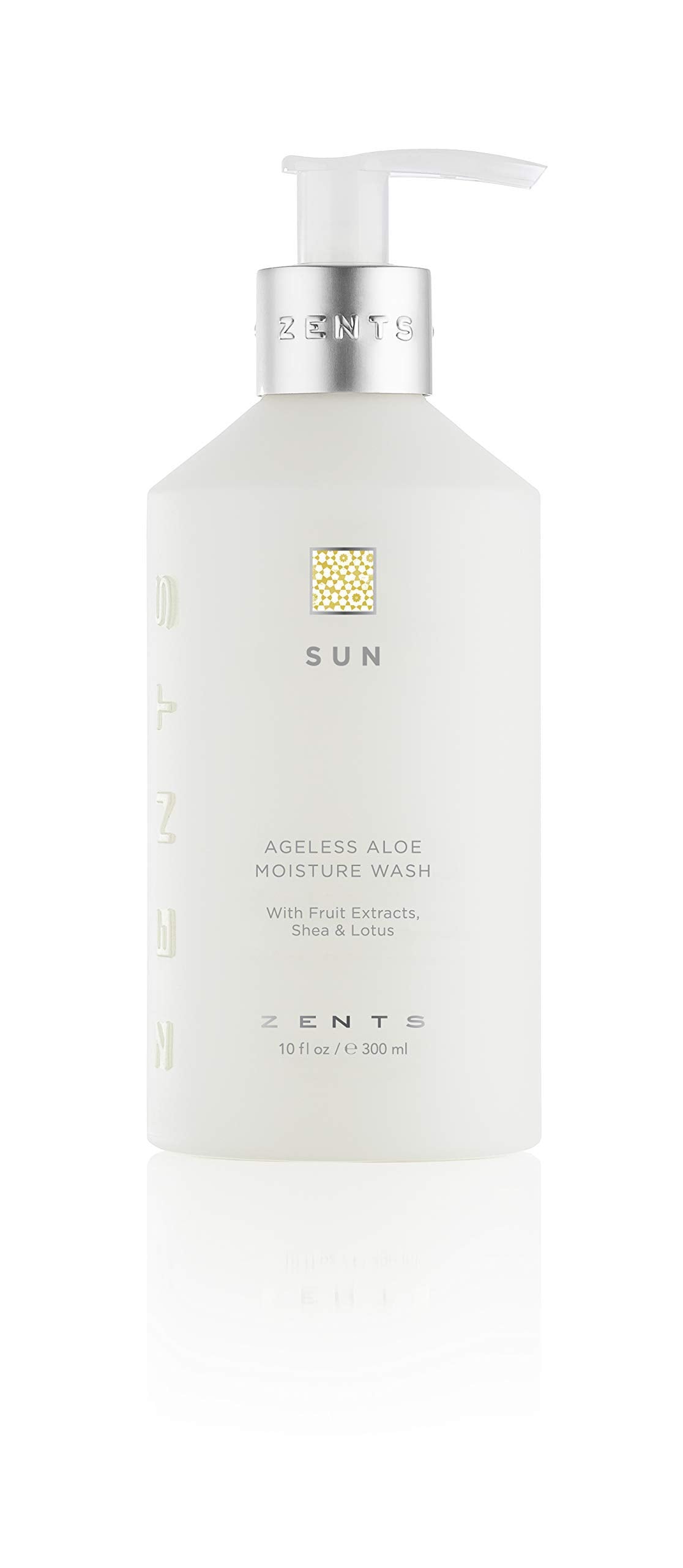 Zents Hand & Body Wash (Sun Fragrance) | Hydrating Anti-Aging Cleanser with Organic Shea Butter & Aloe for Dry Skin | Gentle & Nourishing | 10 fl oz Beauty & Personal Care Zents