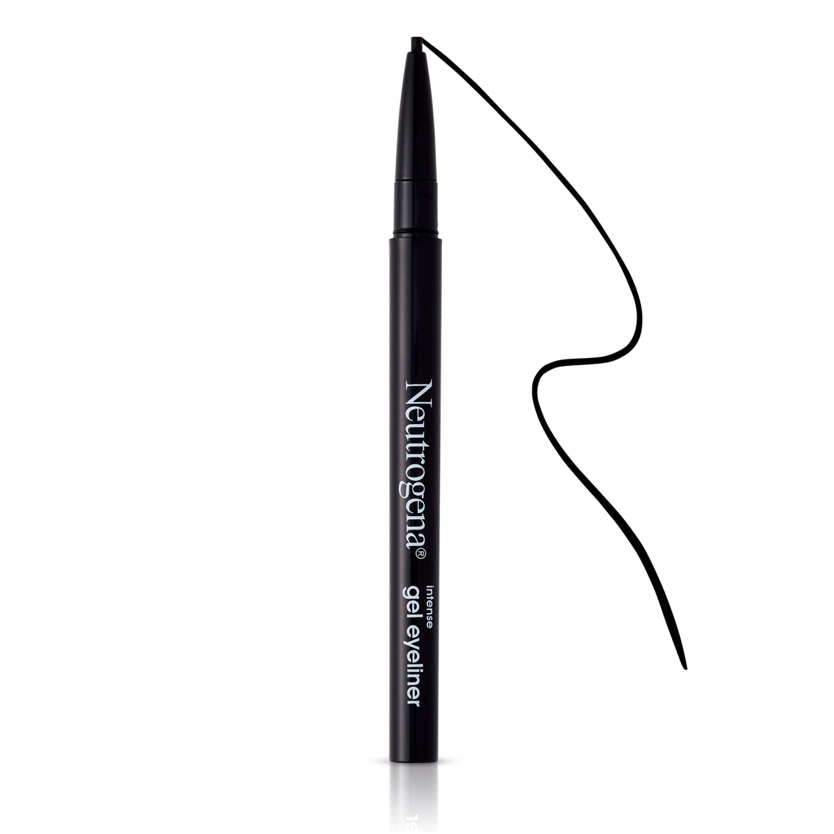 Neutrogena Intense Gel Eyeliner, Eye Makeup with Antioxidant Vitamin E, Bold Precision Eyeliner, Smudge- and Water-Resistant, Jet Black, 0.004 oz Beauty & Personal Care Neutrogena