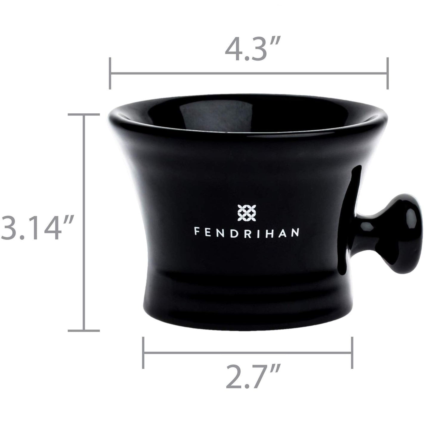 Fendrihan Essential Apothecary Shaving Mug (Black) Beauty and Personal Care Fendrihan