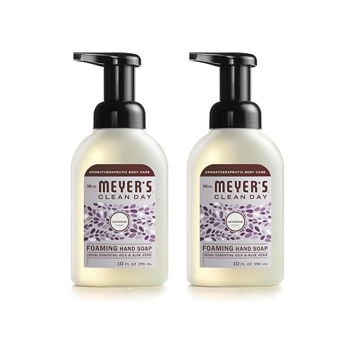 Mrs. MEYER'S Clean Day Foaming Hand Soap, Lavender Scent, 10 Fl oz (Pack of 2) Beauty & Personal Care Mrs. MEYER'S