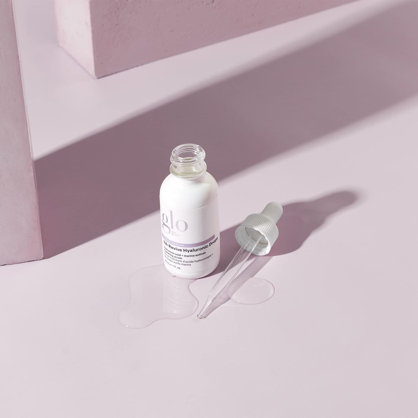 Glo Skin Beauty HA-Revive Hyaluronic Drops | Hydrating Serum, Boosts Moisture Levels for Refreshed, Radiant Skin (1 Fl Oz) Beauty & Personal Care Glo Skin Beauty