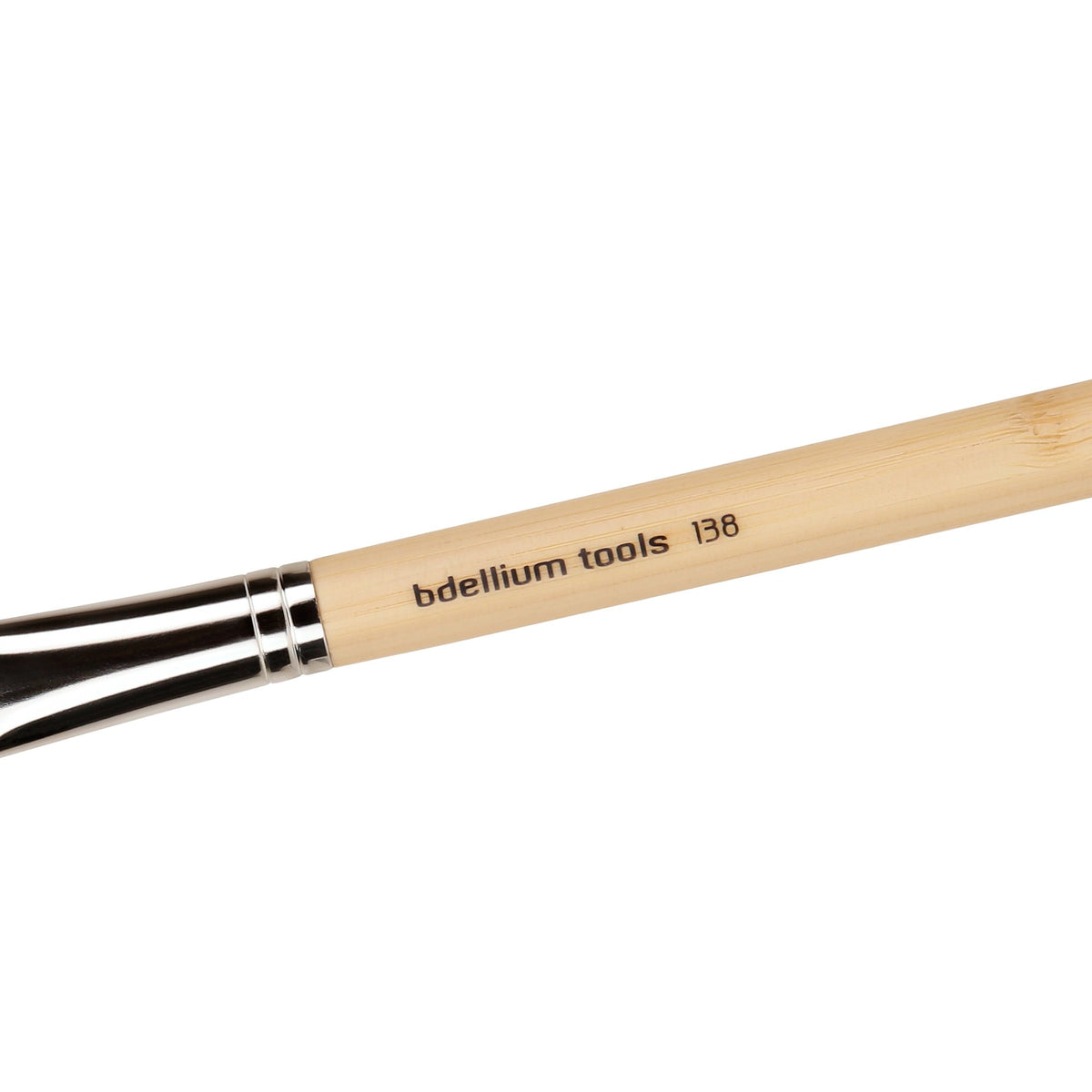 Bdellium Tools Professional Makeup Brush - Special FX Series 138 Large Filbert - With Soft Synthetic Fibers, For Painting & Sculpting (Bamboo, 1pc)