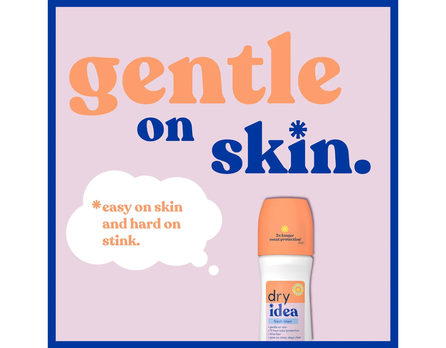 Dry Idea Fresh Linen Roll-On Antiperspirant Deodorant Fresh Linen 3.25 Ounce (Pack of 4) Beauty & Personal Care Dry Idea