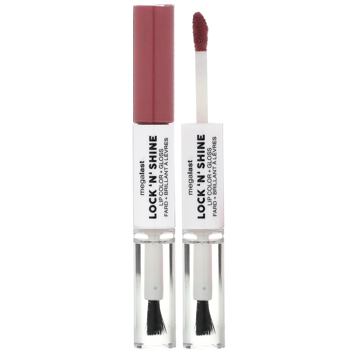 wet n wild Megalast Lock 'N' Shine Lip Color + Gloss Lipstick Pinky Promise Beauty & Personal Care wet n wild