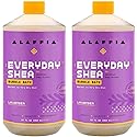 Alaffia Bubble Bath, Lavender 2-Pack - Long-Lasting Bubbles with Moisturizing Shea Butter, 32 Fl Oz Beauty & Personal Care Alaffia