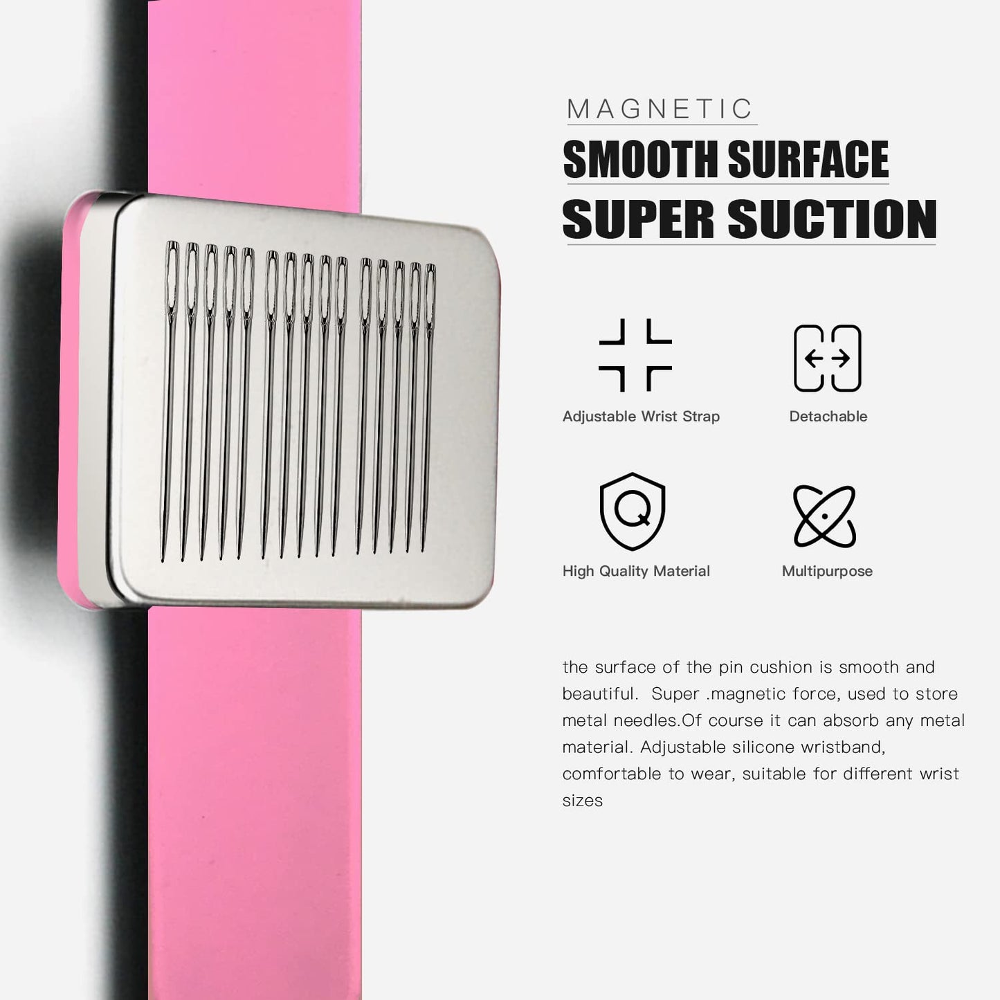 9 Pcs Hair Braiding Tools -2 Pieces Rat Tail Comb Parting Comb for Braiding 1Dual Edge Brush and Magnetic Wrist Sewing Pincushion Wristband Pin Beauty & Personal Care AESIFR