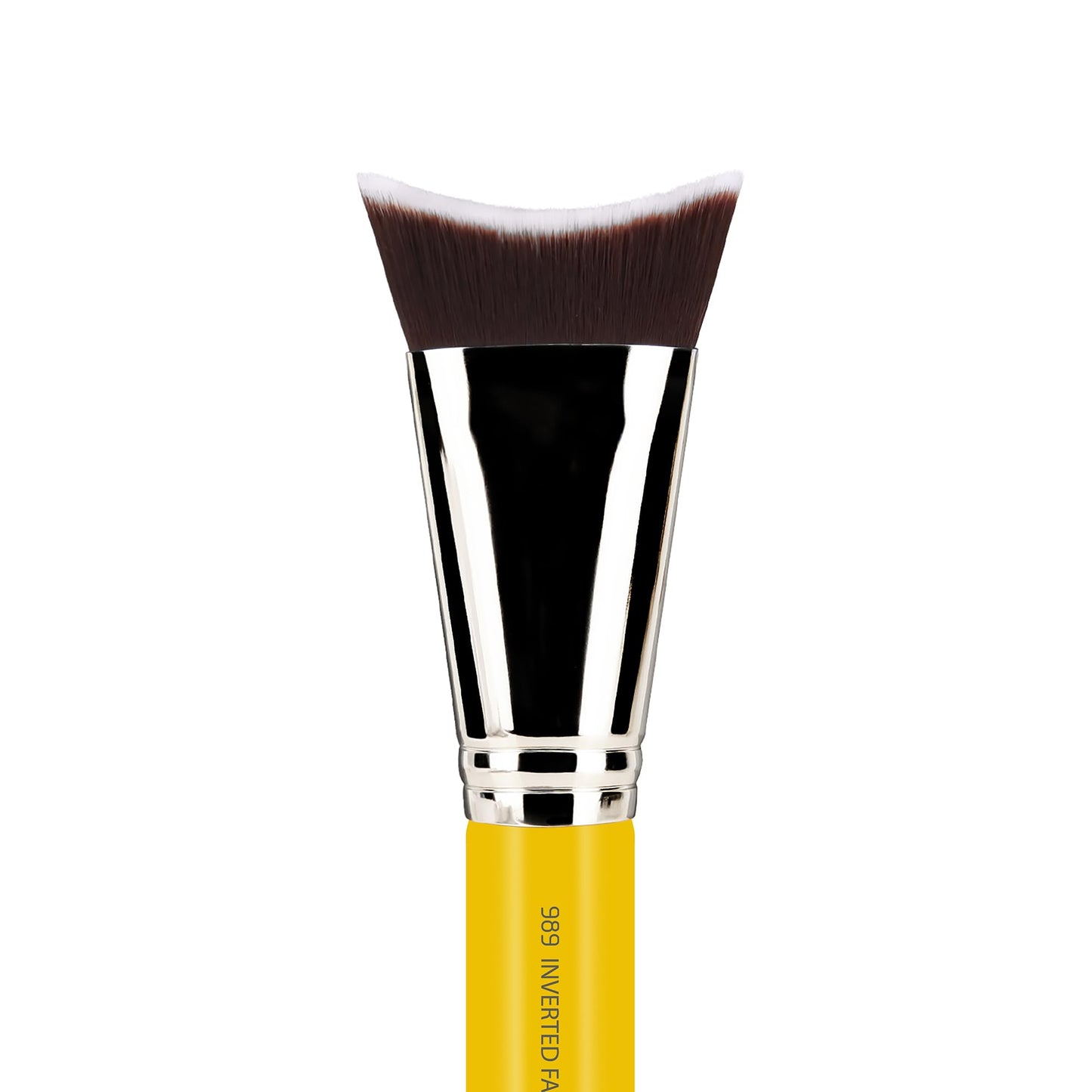 Bdellium Tools Professional Makeup Brush - Studio Series 989 Inverted Face Blending - With Soft Synthetic Fibers, For Blending (Yellow, 1pc) Beauty & Personal Care BDELLIUM TOOLS