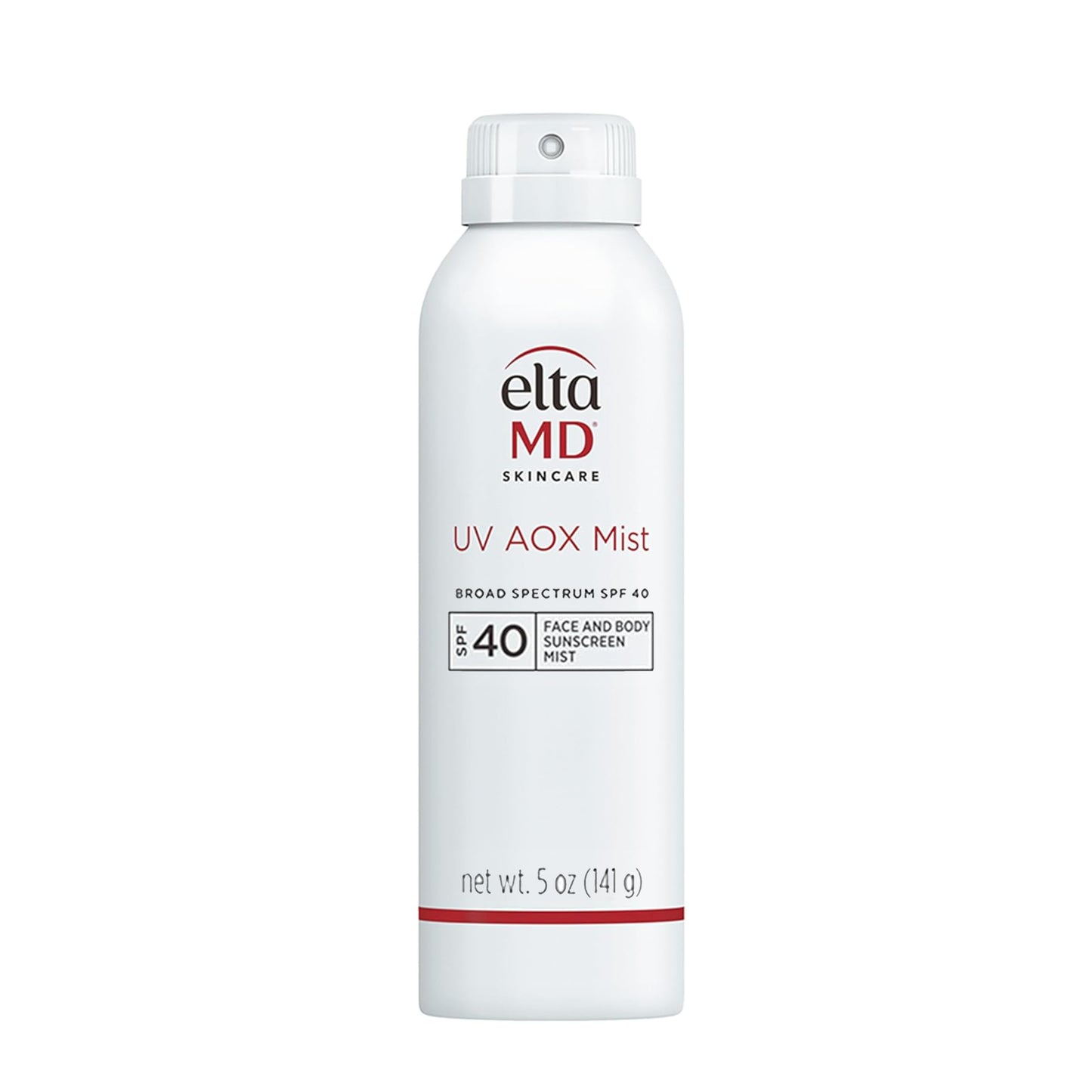 EltaMD UV AOX Mist Mineral Sunscreen Spray SPF 40, Broad Spectrum Face and Body Sunscreen with Zinc Oxide, 100% Mineral Active, Hydration Boost Beauty & Personal Care EltaMD