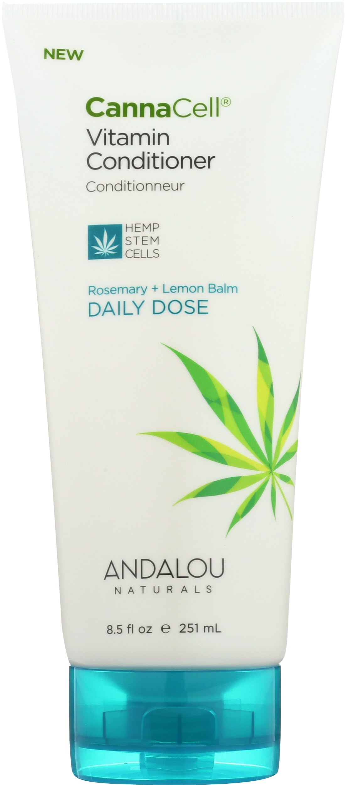 Andalou Naturals CannaCell Vitamin Conditioner, Daily Dose, 8.5 Ounces
