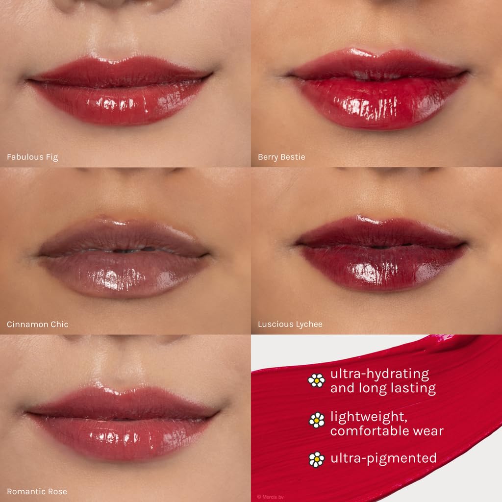 The Crème Shop Miffy Lip Stain, Glossy Finish, Long Wear, Formulated with Jojoba Oil, Sunflower Oil to hydrate, soothe, and moisturize lips, Korean Beauty & Personal Care The Crème Shop