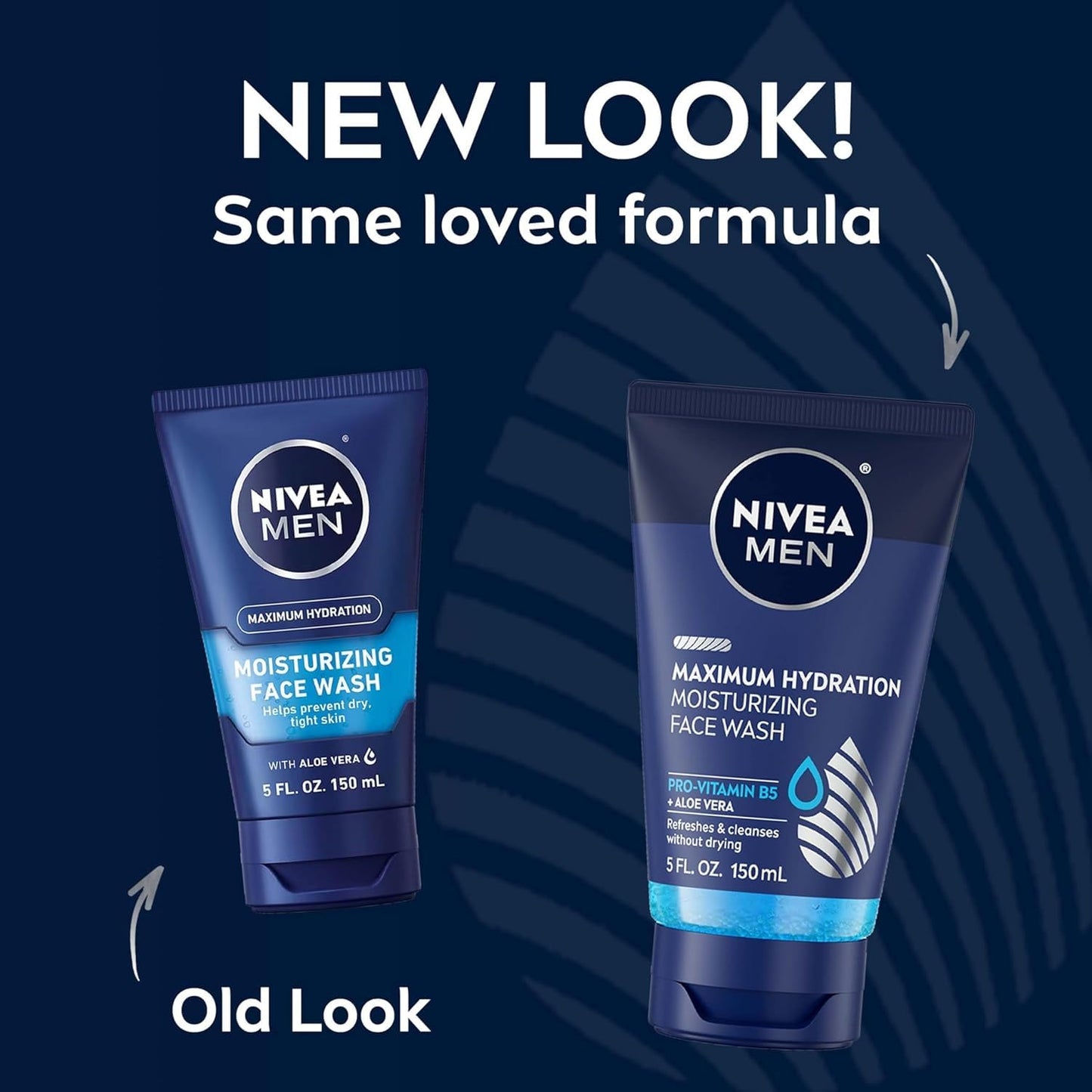 Nivea Men Maximum Hydration Moisturizing Face Wash 5 oz - 5 Pack Beauty & Personal Care NIVEA
