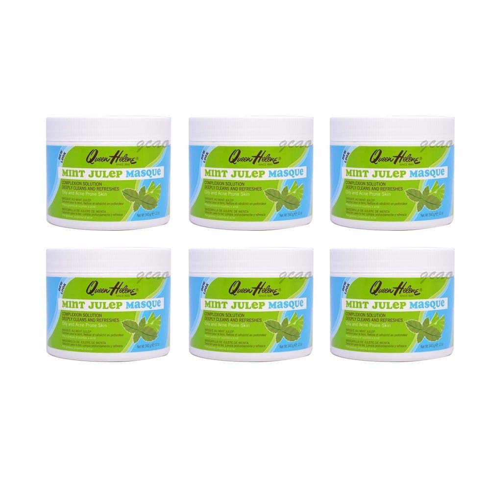 Queen Helene Mint Julep Masque 12 oz. Jar (Case of 6) Beauty & Personal Care Queen Helene
