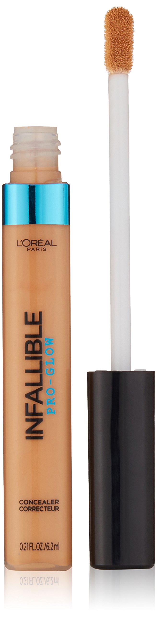 L’Oreal ParisPack of 2 Paris Infallible Pro-Glow Concealer, Creme Cafe # 07
