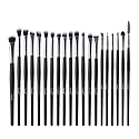 MSQ Eyeshadow Brushes Set 20pcs Makeup Eye Brushes Eyeshadow Blending Brush Eyebrow Eyeliner Lip Brush Beauty Brushes-Black Beauty & Personal Care MSQ