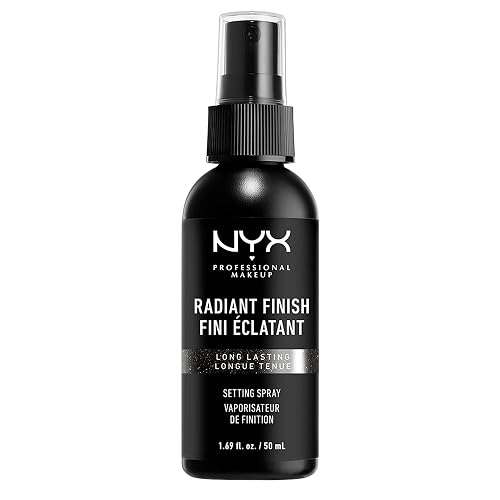 NYX PROFESSIONAL MAKEUP Makeup Setting Spray - Radiant Finish, Long-Lasting Face Mist with Micro Pearls, Vegan Formula Beauty & Personal Care NYX PROFESSIONAL MAKEUP