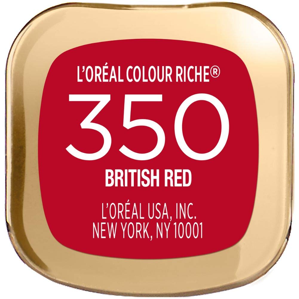 L'Oréal Paris Colour Riche Lipstick, British Red, 0.13 oz. Beauty & Personal Care L'Oreal Paris
