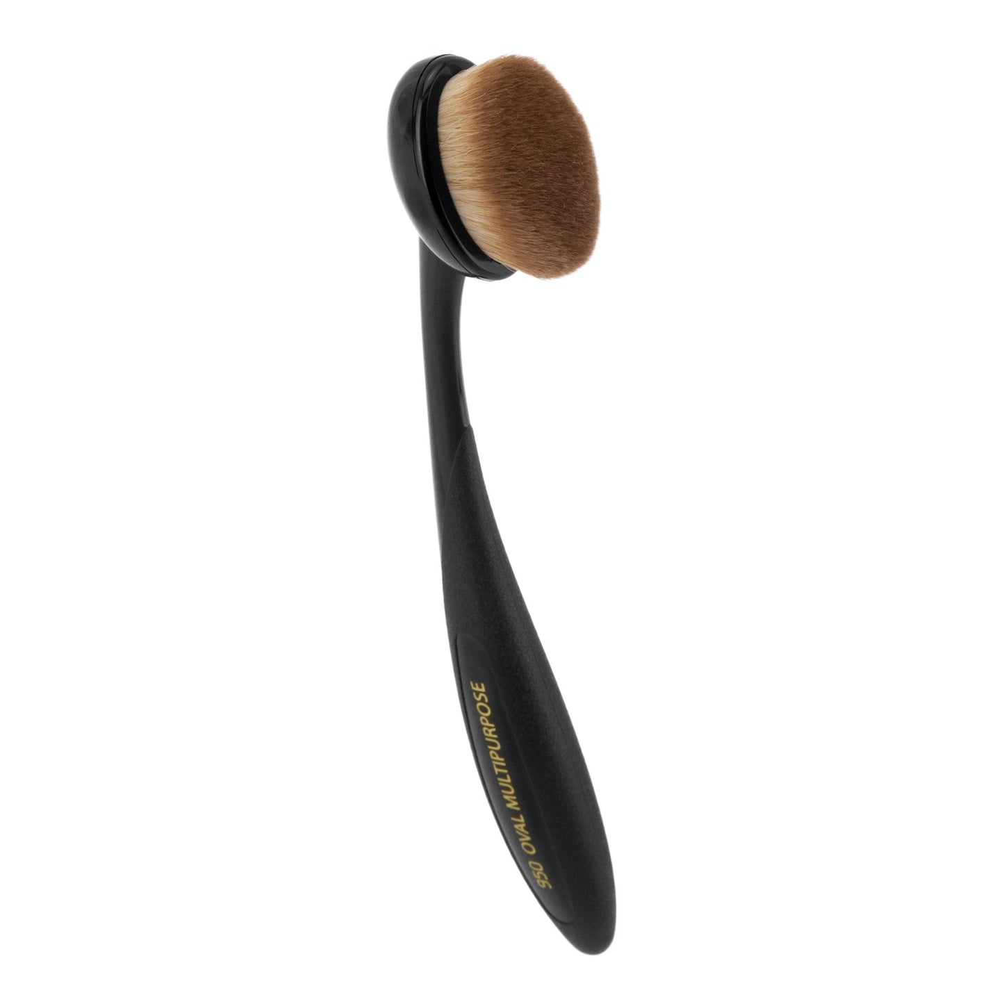 Bdellium Tools Professional Makeup Brush - Studio Series 950 Oval Multipurpose - With Soft Synthetic Fibers, For Blending & Contouring (Black, 1pc) Beauty & Personal Care BDELLIUM TOOLS