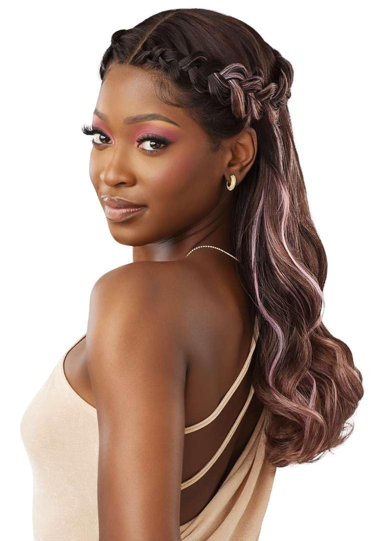 Outre Lace Front Wig - Melted Hairline - Madelyn (DARK VIOLET)