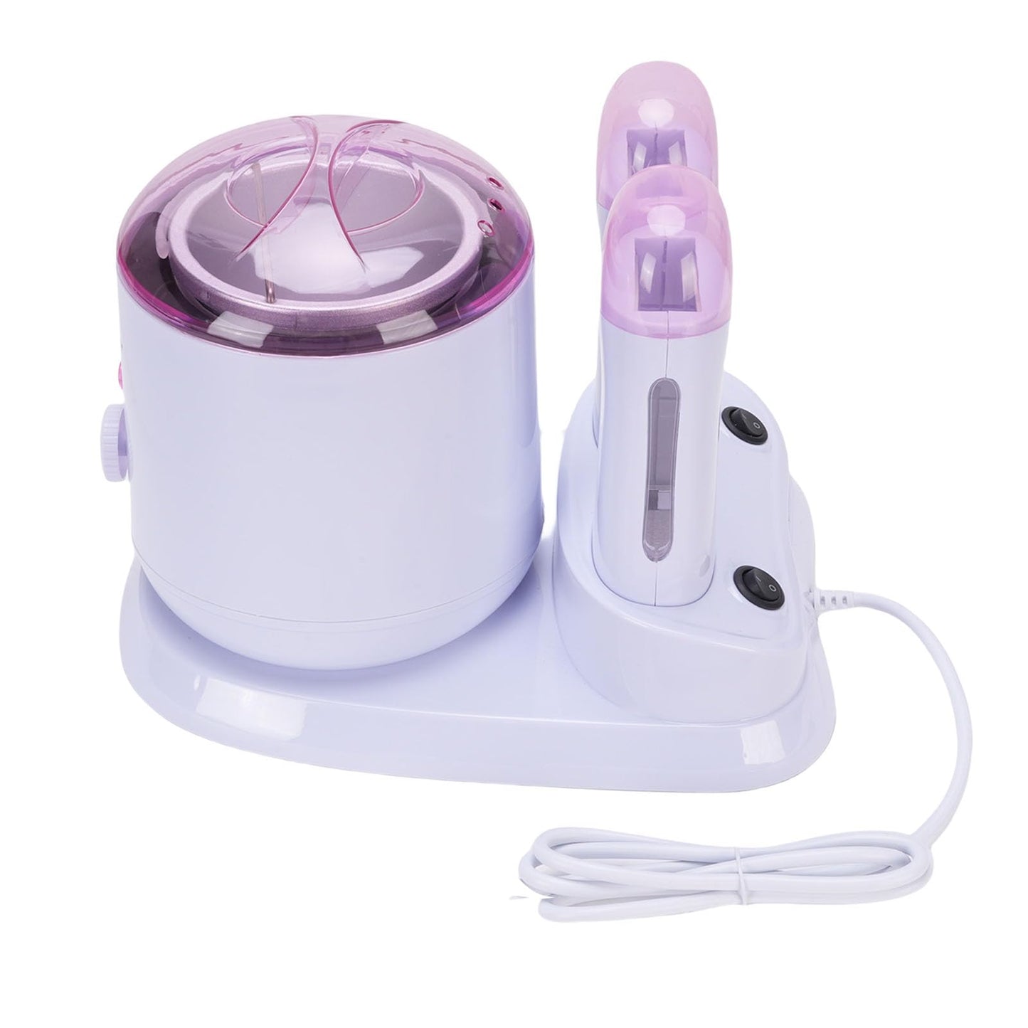 3 in 1 Wax Heater Anti-Scald Roll On Wax Warmer with Dual Cartridges 180W for Home Use - Efficient Hair Removal Solution Beauty and Personal Care Dioche