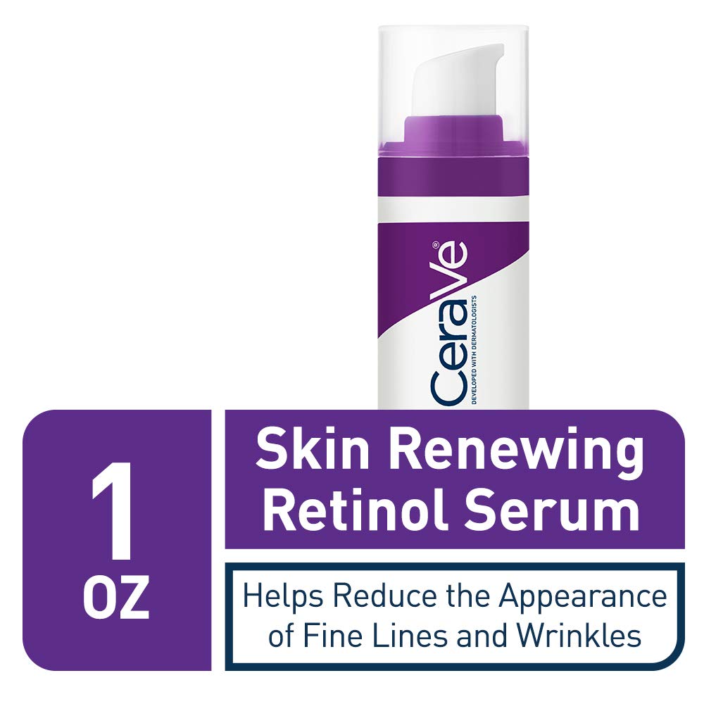 CeraVe Anti Aging Retinol Serum For Face, Encapsulated Retinol With Hyaluronic Acid, Niacinamide & Ceramides, Smooths Wrinkles & Fine Lines, Gentle Beauty and Personal Care CeraVe