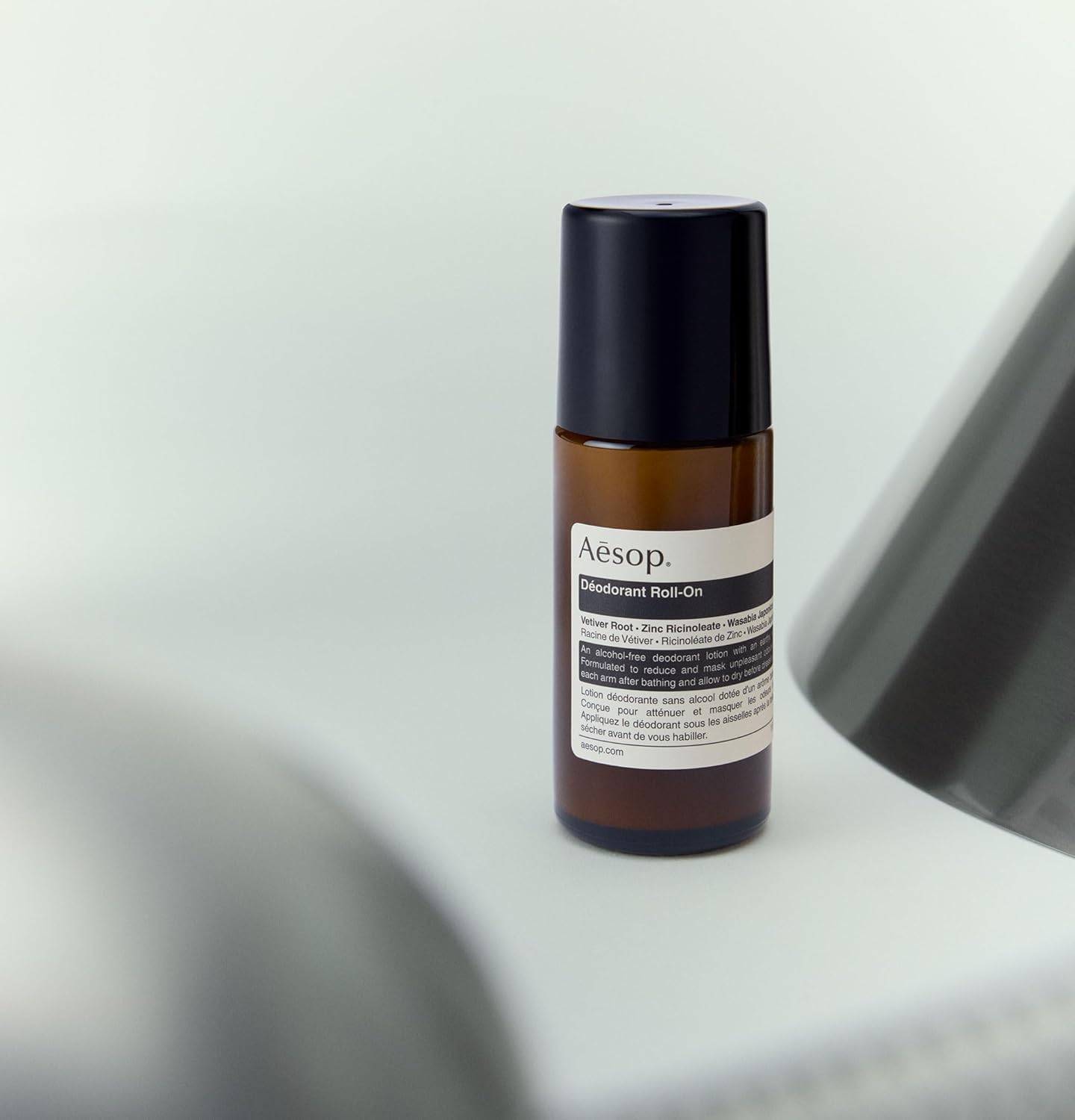 Aesop Aluminum Free Roll On Deodorant for Women & Men - Vetiver, Zinc, and Tea Tree to Reduce Odor and Bacteria - Alcohol-Free for Sensitive Skin Beauty and Personal Care Aesop