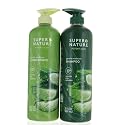 Super Nature Shampoo and Conditioner Set - Sulfate Free, Paraben Free Hair Care Duo Hydrating & Nourishing Formula with Aloe for Dry, Damaged, Curly Beauty & Personal Care Supernature
