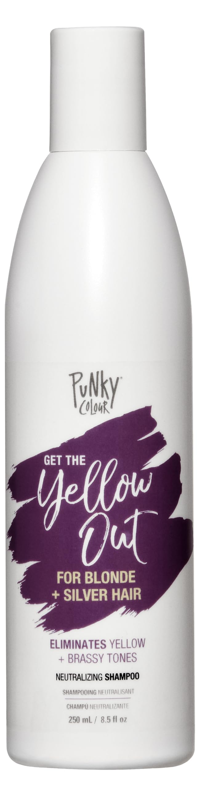 Punky Colour 3-in-1 Color Depositing Hair Cleanser & Conditioner - Tones & Refreshes Color, Sulfate-Free, 8.5 fl oz. (Yellow Out) Beauty & Personal Care Punky
