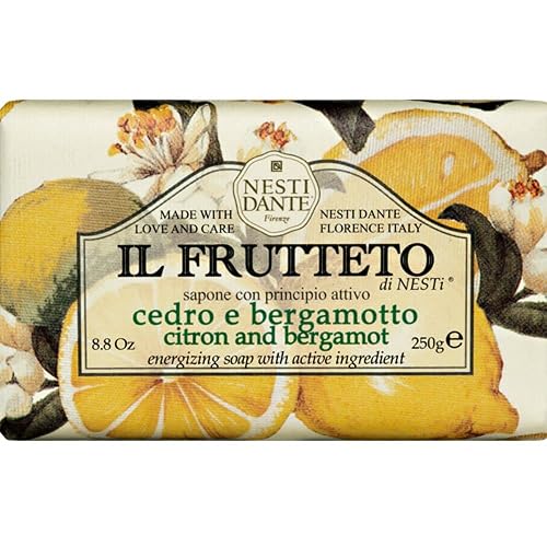 Nesti Dante Nesti dante il frutteto Energizing soap - Citron and Bergamot, 8.8oz, 8.8 Ounce Beauty & Personal Care Nesti Dante