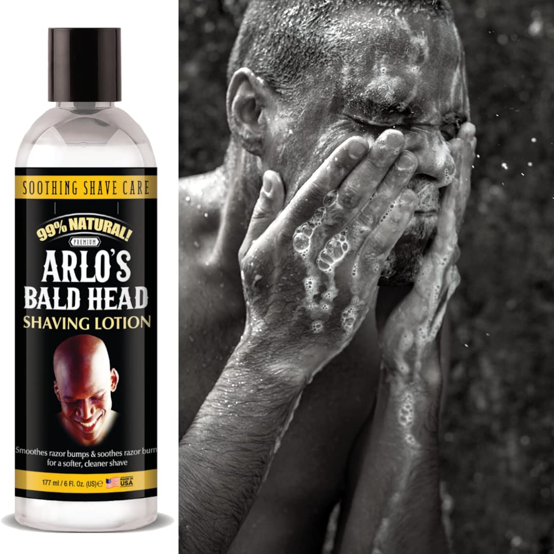 Arlo's Bald Head Shaving Lotion 6 oz Beauty and Personal Care Arlo's