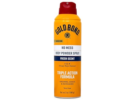Gold Bond Fresh Powder Sp Size 7oz (Pack of 8) Talc-Free Beauty & Personal Care Gold Bond